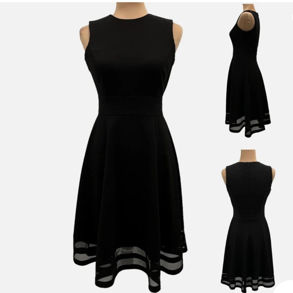 CALVIN KLEIN   CD8C112C black dress size 6